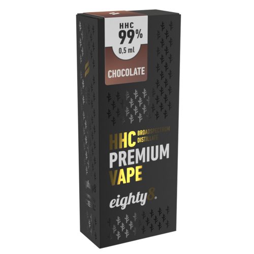 Eighty8 premium HHC Vape | 0.5ml, 99% HHC | Chocolate