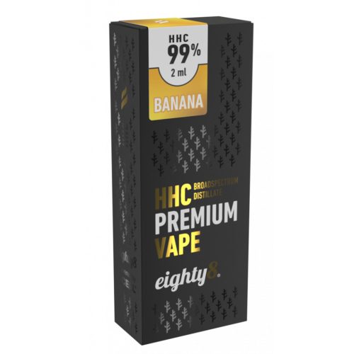 Eighty8 premium HHC Vape | 2 ml, 99% HHC | Banana