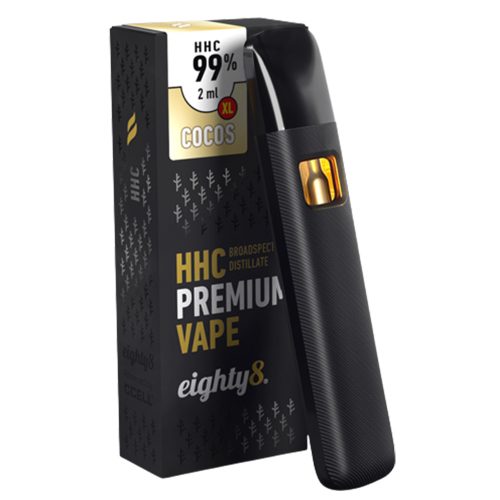 Eighty8 premium HHC Vape | 2 ml, 99% HHC | Cocos