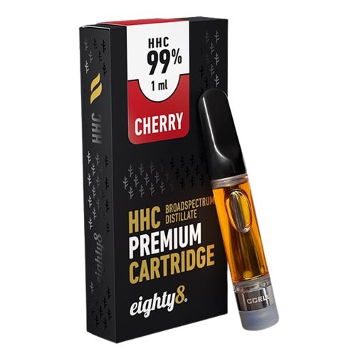 Eighty8 premium HHC Vape  Cartridge | 1ml, 99% HHC | Cherry