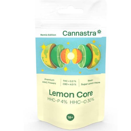 Cannastra - Lemon Core 4% HHC-P | 30% HHC-O Blüte 1g