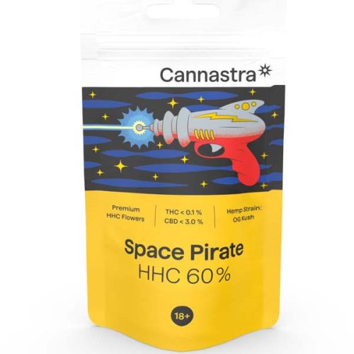 Cannastra - Space Pirate 60% HHC Blüte 1g
