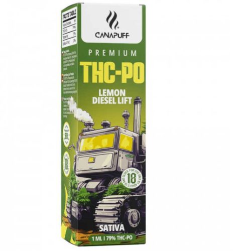 CanaPuff THC-PO Vape 79% 1ml | Lemon Diesel