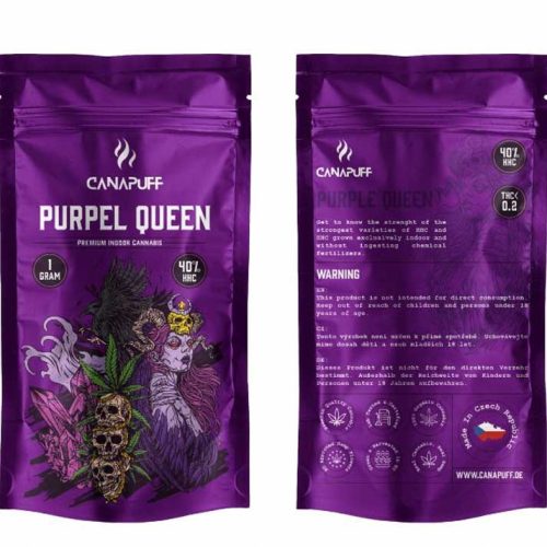 Canapuff - Purple Queen 40% Premium HHC Blüte - 1g
