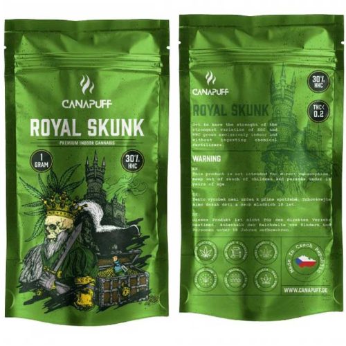 Canapuff - Royal Skunk 30% Premium HHC Blüte - 1g