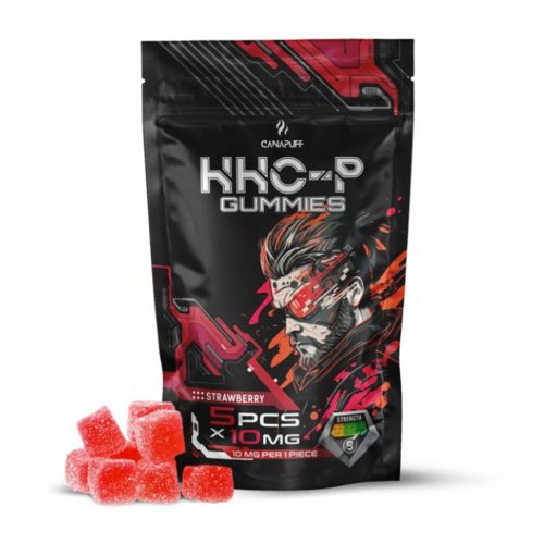Canapuff HHC-P Gummies Strawberry - 5x10 mg - 50 mg HHC-P