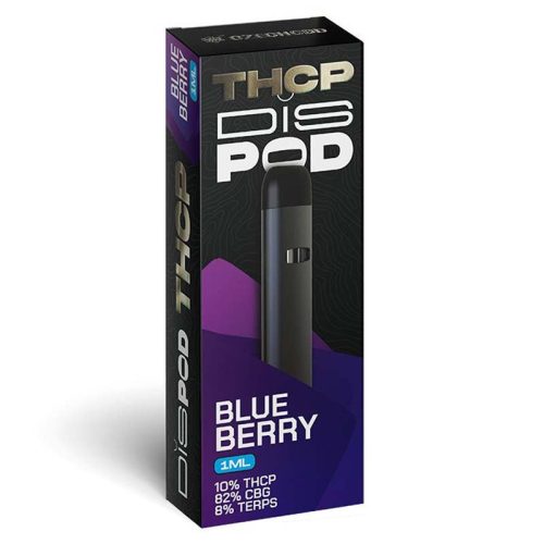 THC-P Vape DisPOD 1ml 10% THCP - Blueberry