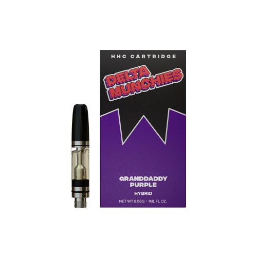 Delta Munchies HHC Cartridges - Granddaddy Purple - 1ml