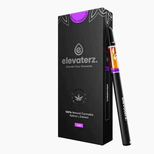 HHC Vape set - 1ml Purple Gelato - Elevaterz Cannabis Vape