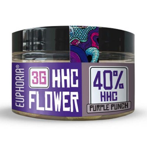 Euphoria HHC virág 40% - 3g | Purple Punch