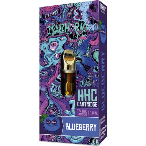 Euphoria HHC Cartridge - 97% HHC, 0,5ml - Blueberry