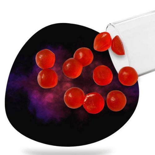 HHC vegan Gummies Erdbeere 10x 50mg - 500mg | Elevaterz