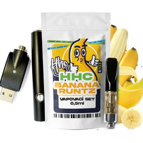 HHC Vape Set 0,5ml | Banana Runtz 
