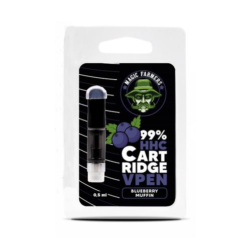Magic Farmer HHC Catridge - 99% HHC, 0,5ml - Blueberry Muffin
