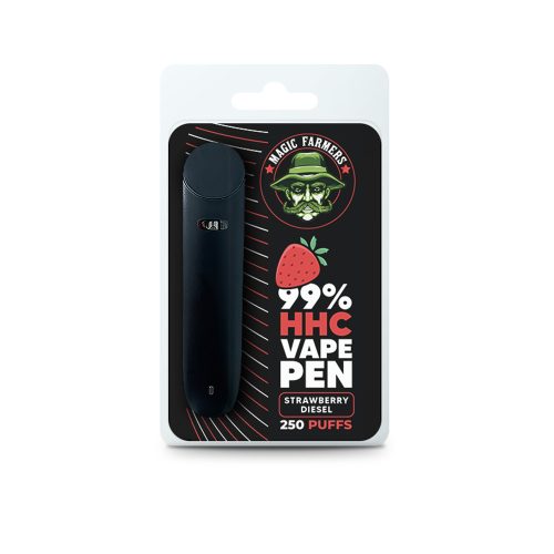 Magic Farmer HHC Vape - 99% HHC, 250 puffs - Strawberry Diesel