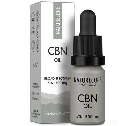 Nature Cure 5% Broad Spektrum CBN ulei 10ML - 500mg