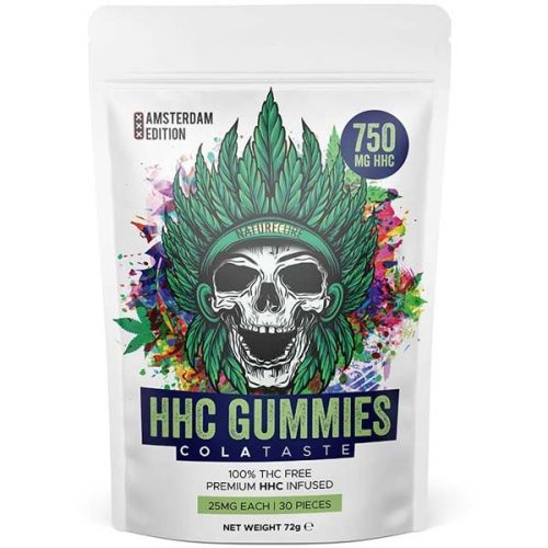 HHC gumicukor 30db 25mg - 750mg Nature Cure Amsterdam Edition gummies