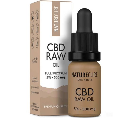 Nature Cure Full spektrum CBD öl 5% - 10ml - 500mg