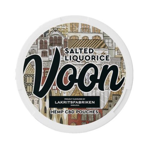 Voon CBD Sachet | Salted Liquorice  | 20 mg CBD/plic