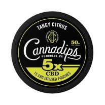 Cannadips CBD tasak | Tangy Citrus 5X | 50mg CBD / tasak