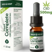 MEDIHEMP 5% COMPLETE CBD Olaj - 10ml | 500mg CBD