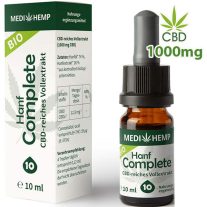 MEDIHEMP 10% COMPLETE CBD Olaj - 10ml | 1000mg CBD