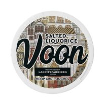   Voon CBD tasak | Salted Liquorice | 20mg CBD / tasak- 3 csomag