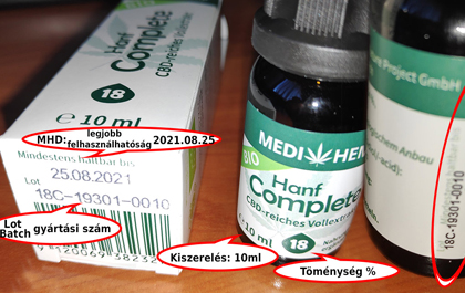 Milyen az EREDETI MediHemp CBD olaj?